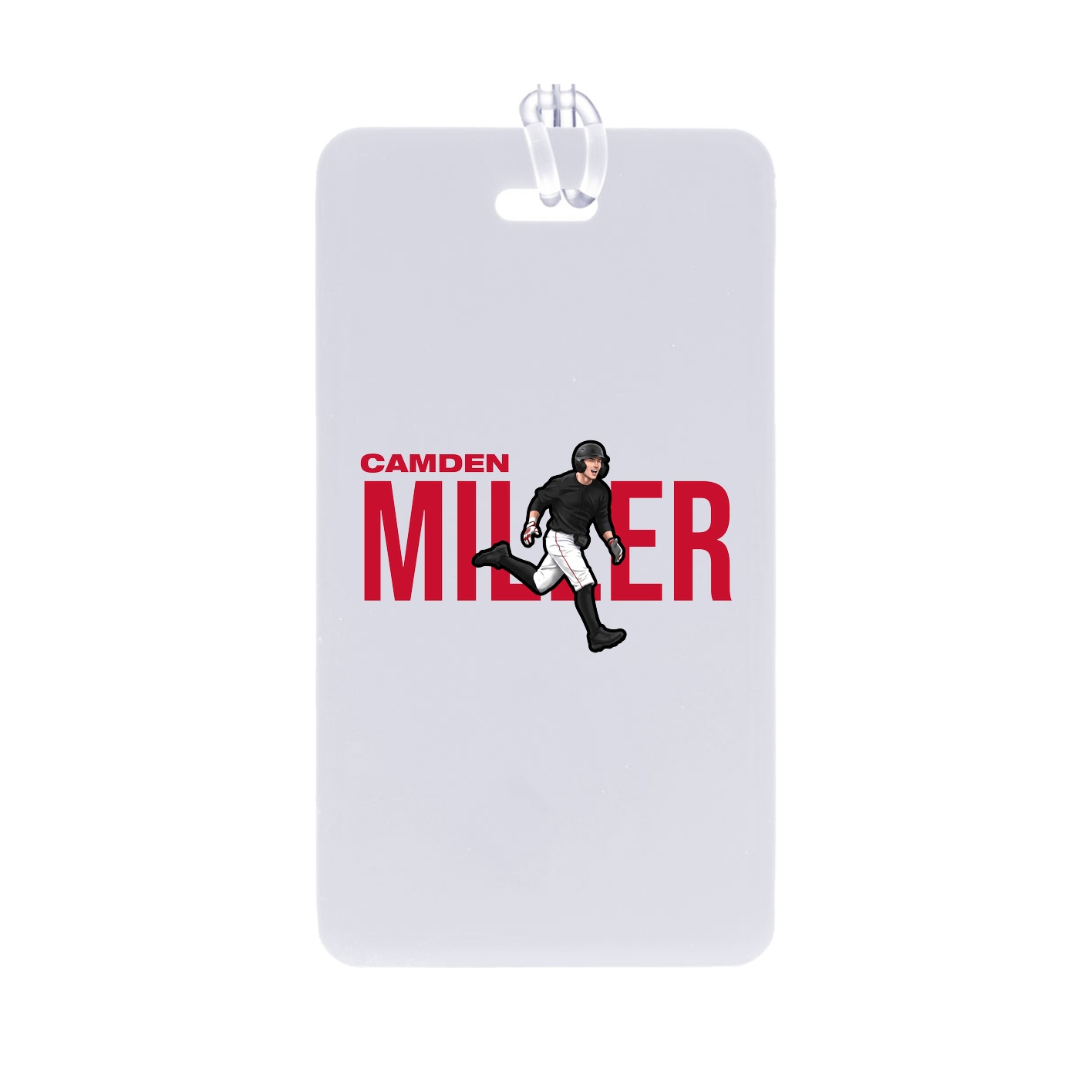 Bag Tag — Player Name in Classic