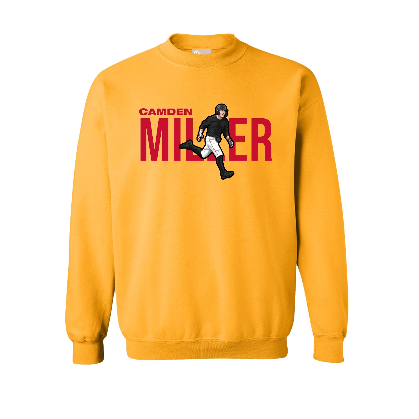 Fleece Crew — Player Name in Gold