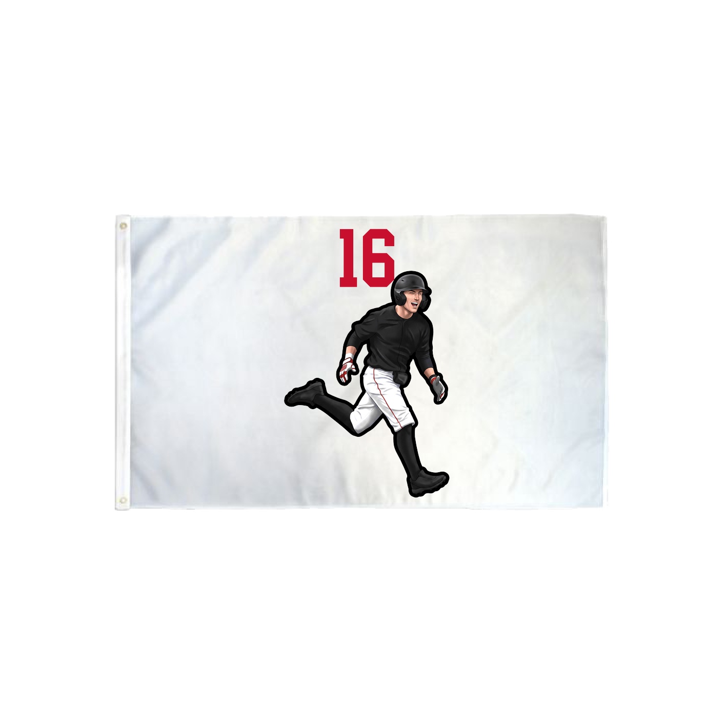 3x5 Flag — Number Top in Classic