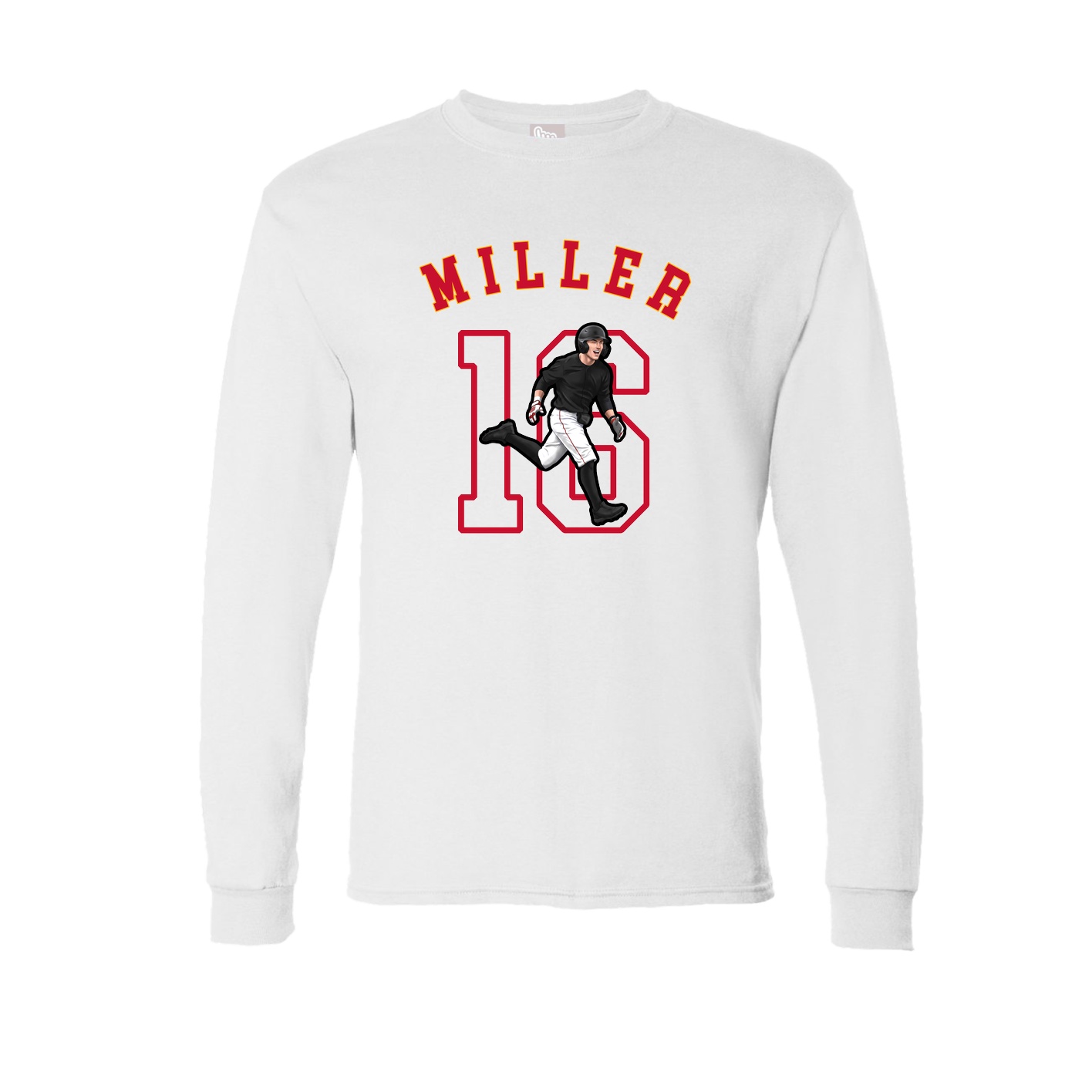 Long Sleeve Tee — Shirsey Arch in White