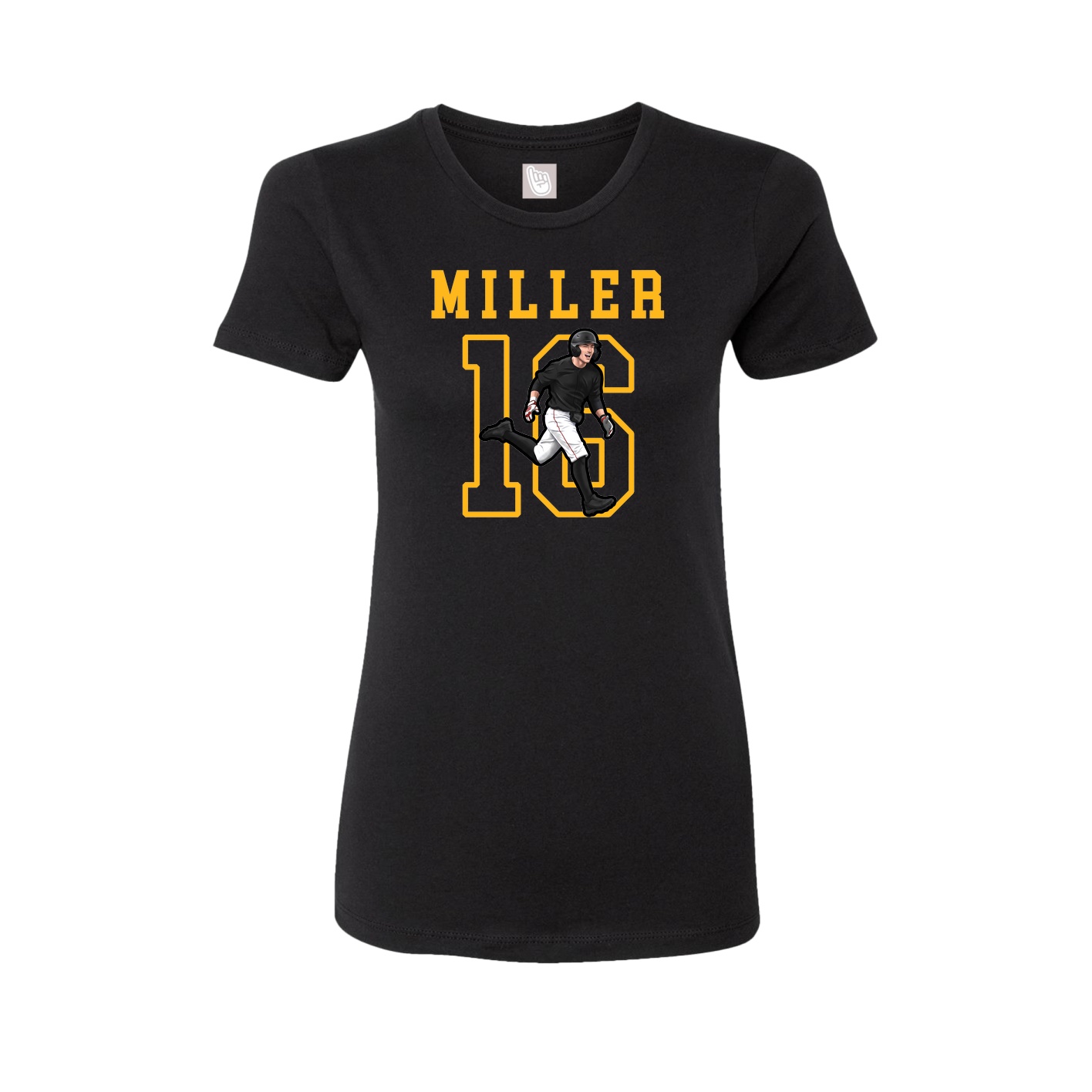 Fitted Women's Tee — Shirsey in Black
