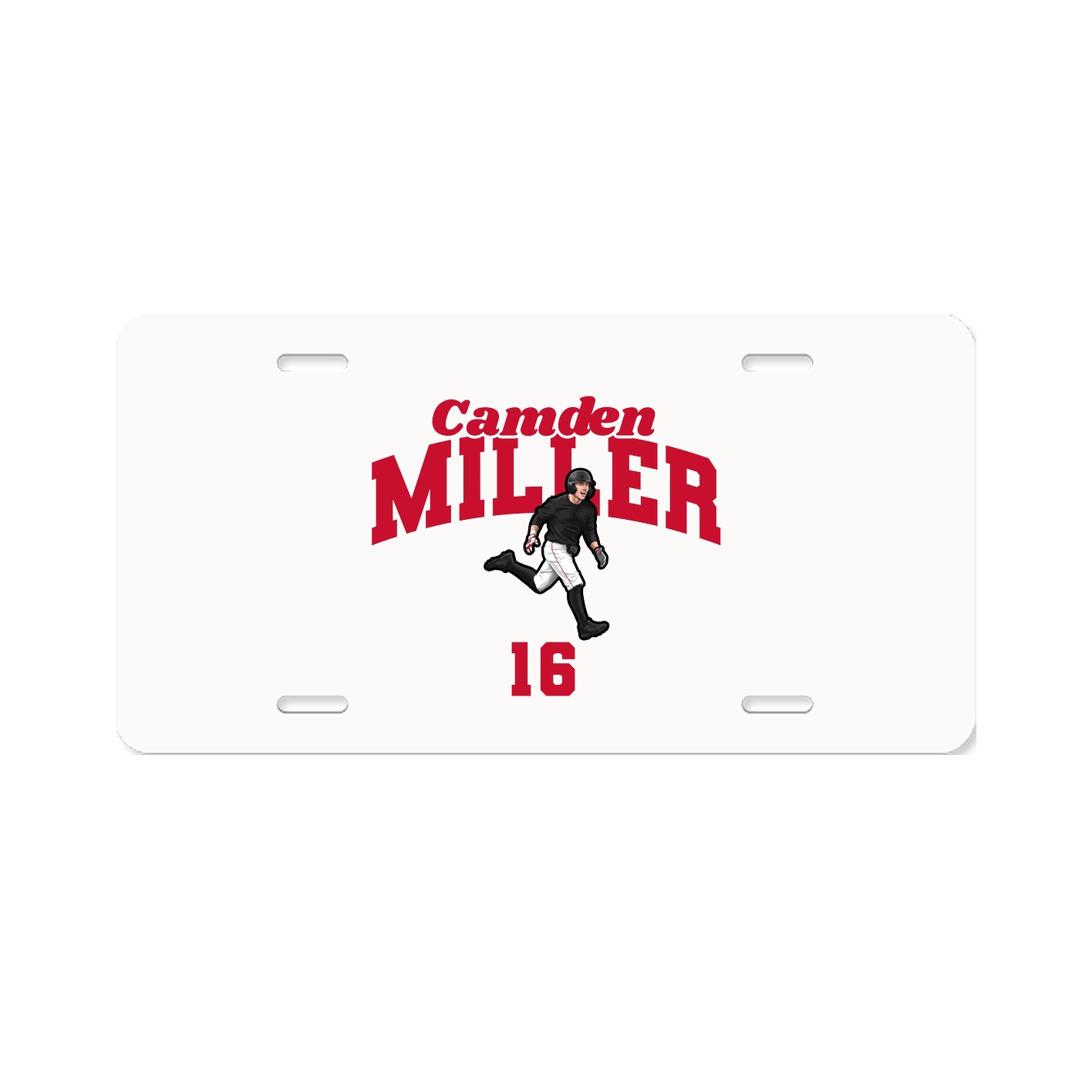 License Plate — Signature Arch in Classic