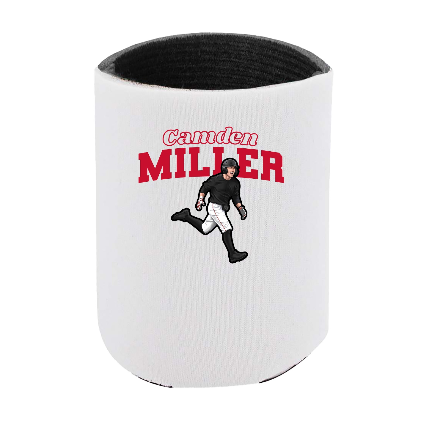Can Holder — Name Arch in White