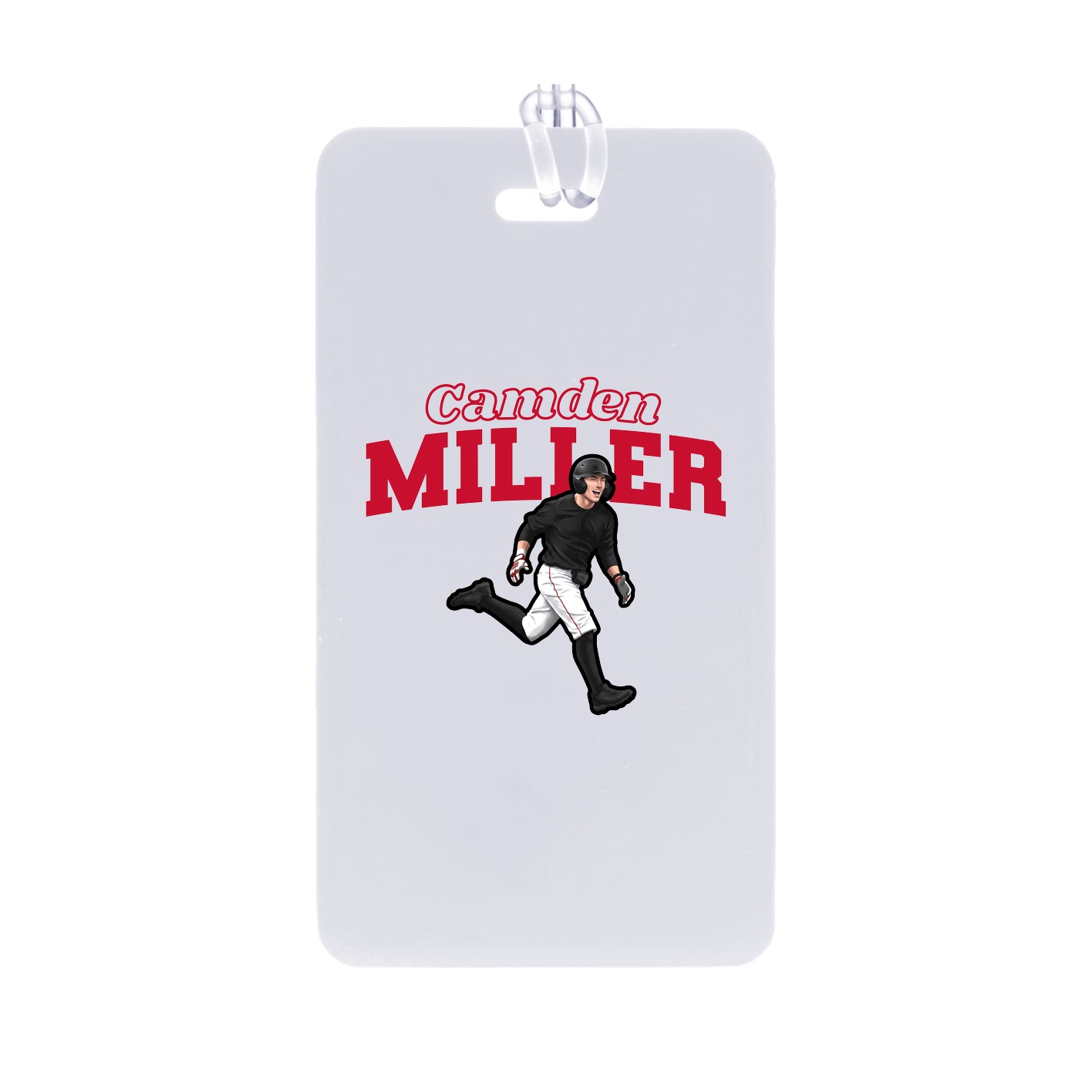 Bag Tag — Name Arch in Classic