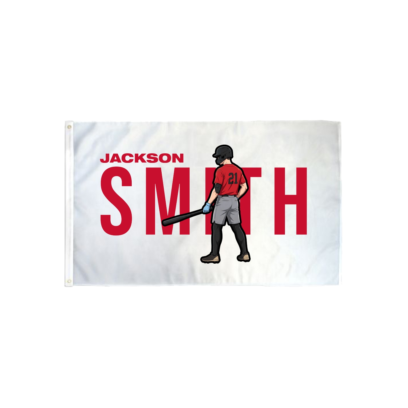 3x5 Flag — Player Name in Classic
