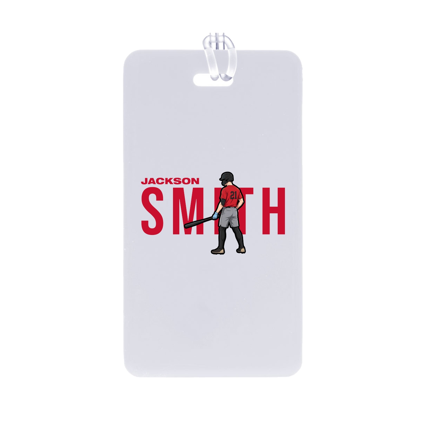 Bag Tag — Player Name in Classic