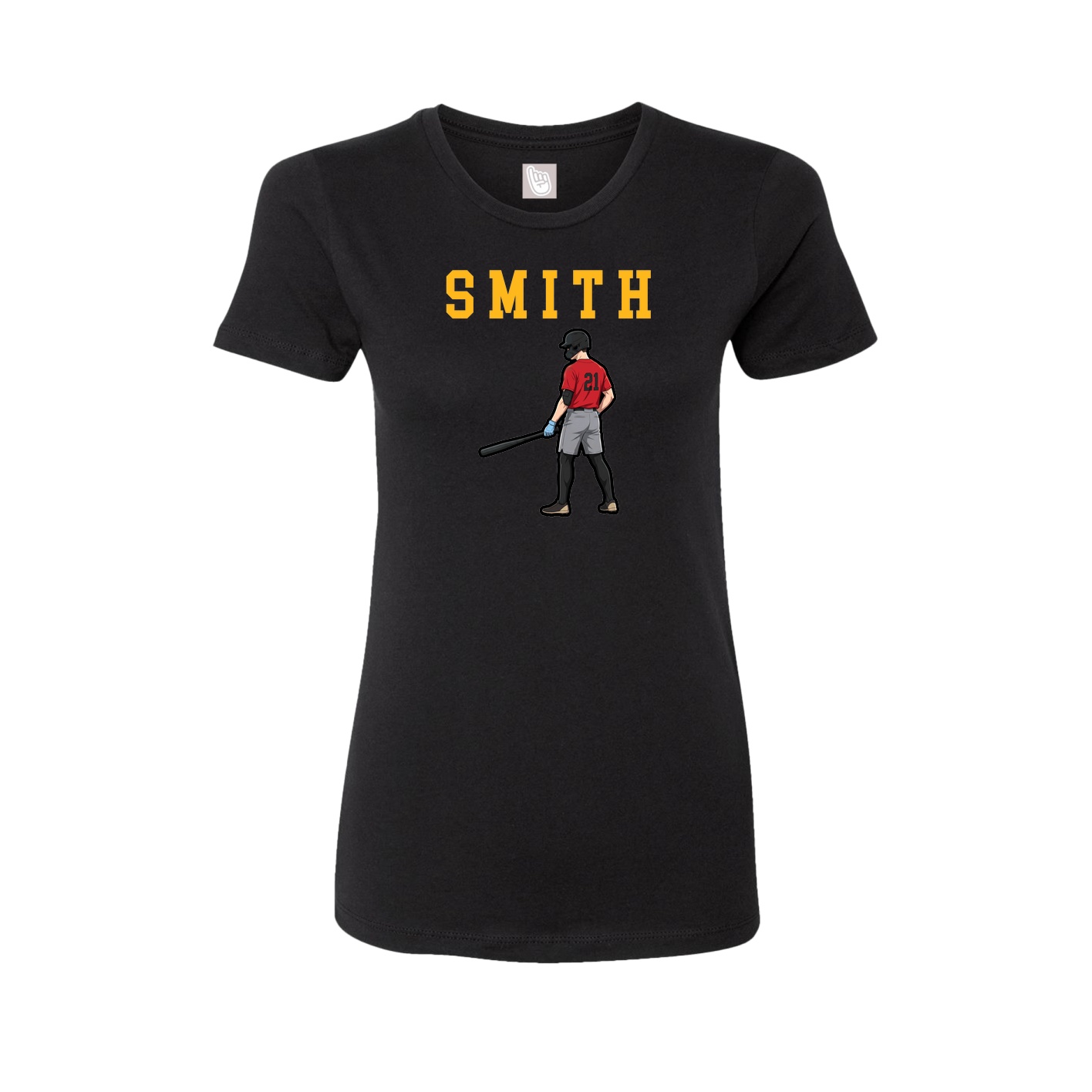 Fitted Women's Tee — Shirsey in Black