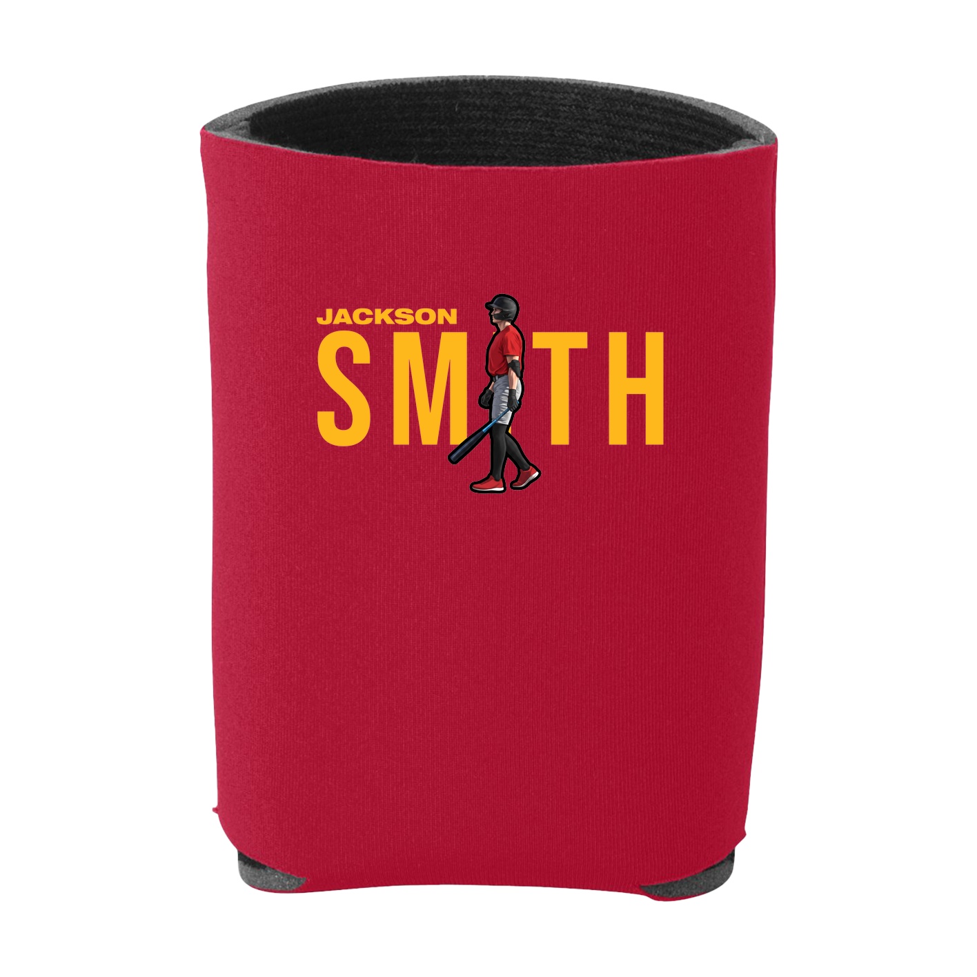 Can Holder — Player Name in Red