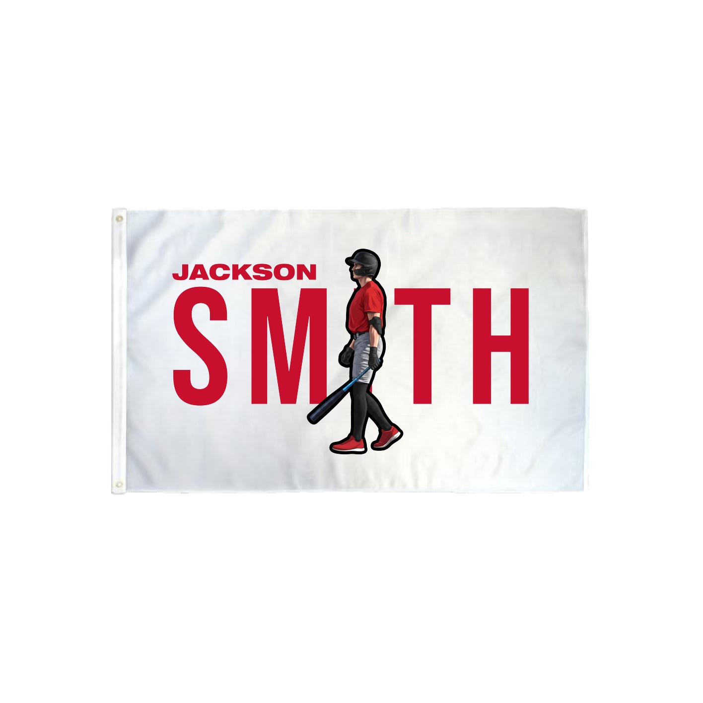 3x5 Flag — Player Name in Classic