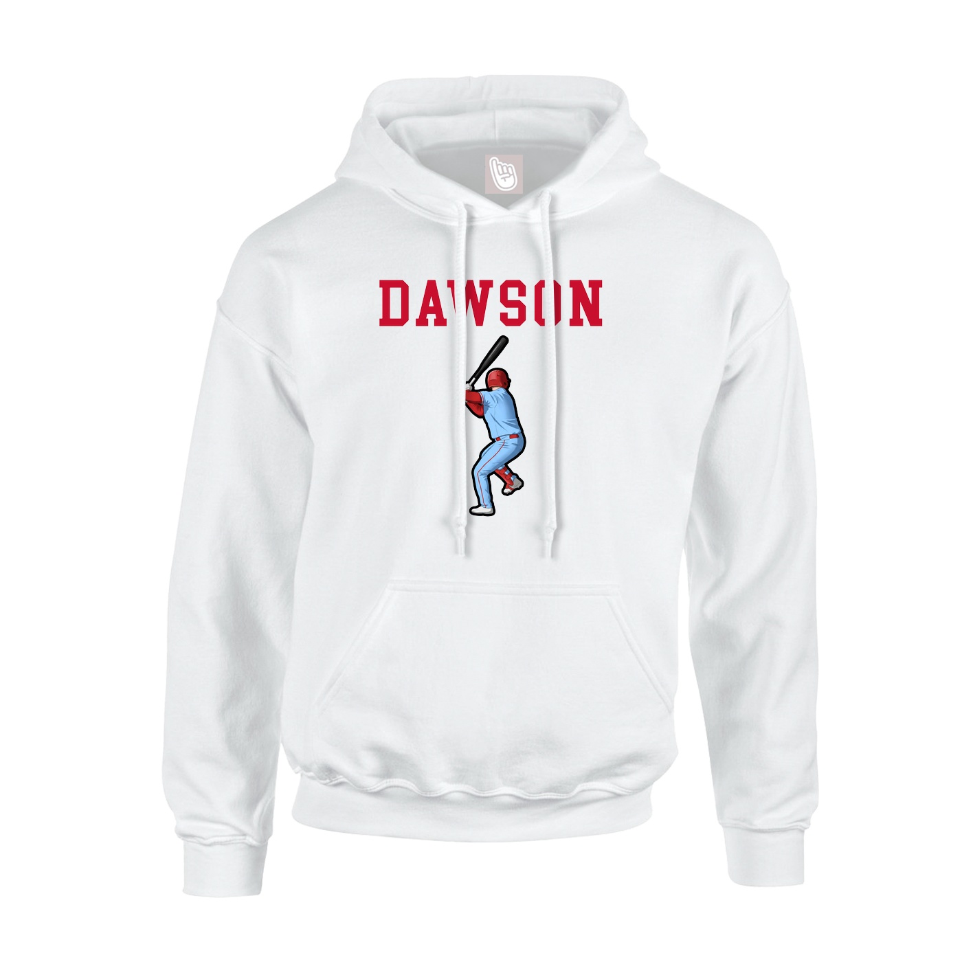 Hoodie — Shirsey in White