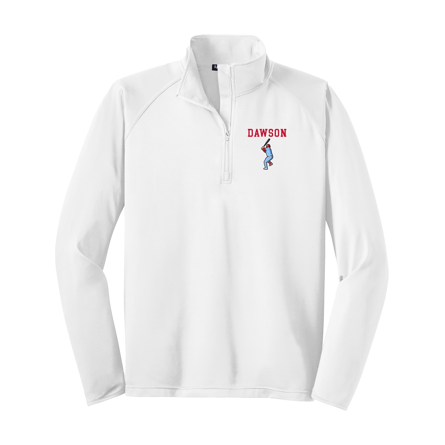 Q-Zip Pullover — Shirsey in White