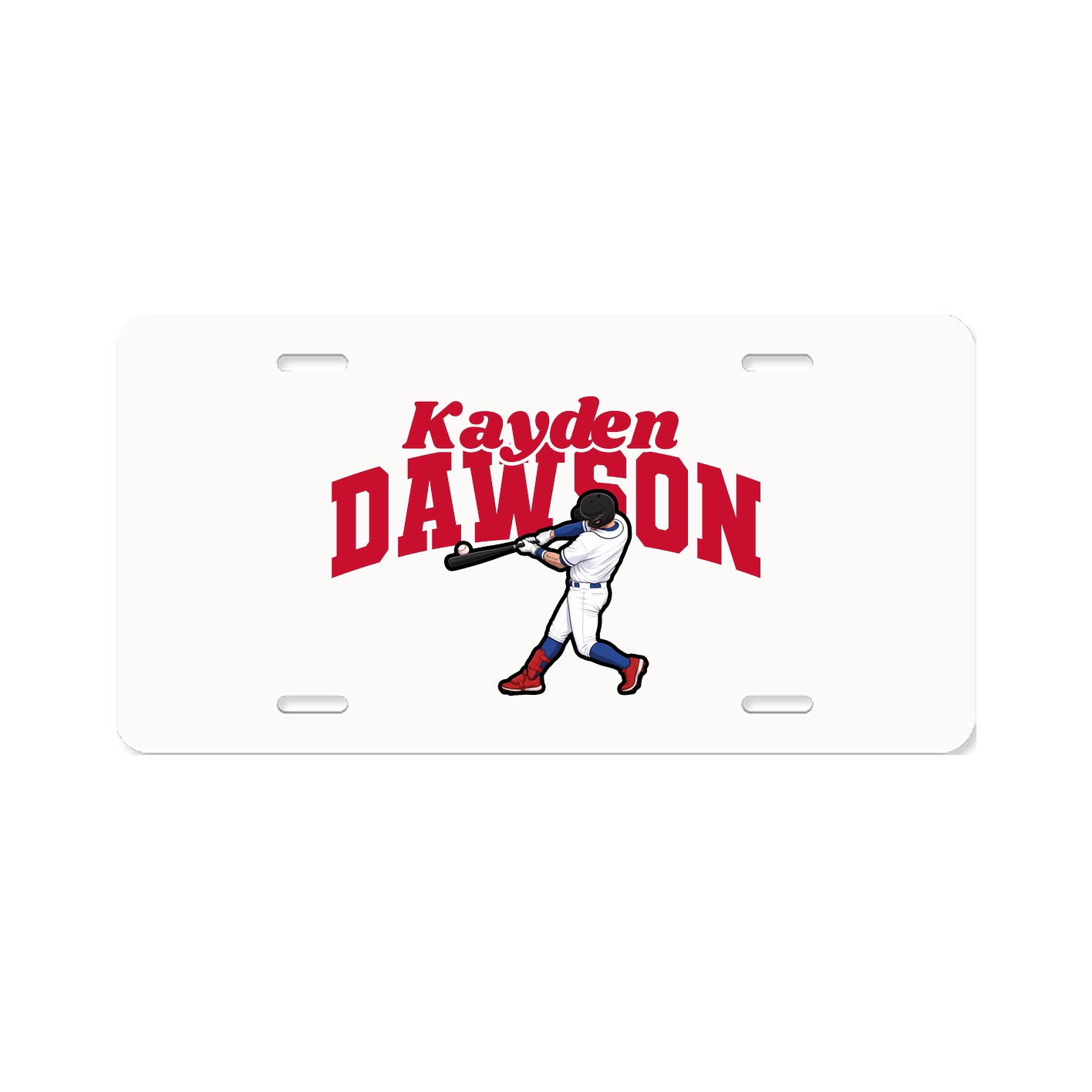 License Plate — Signature Arch in Classic