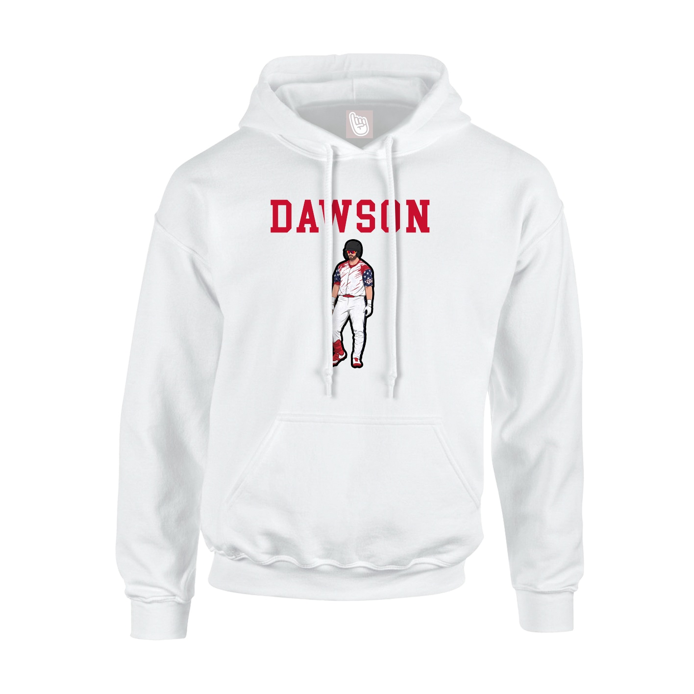 Youth Hoodie — Shirsey in White