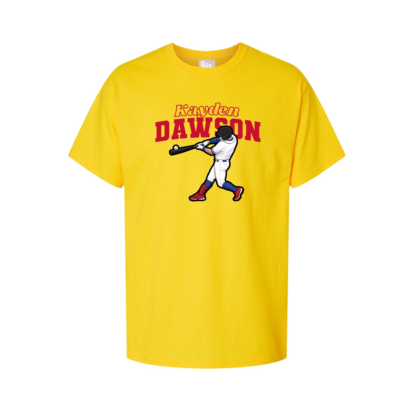 Tee — Name Arch in Gold