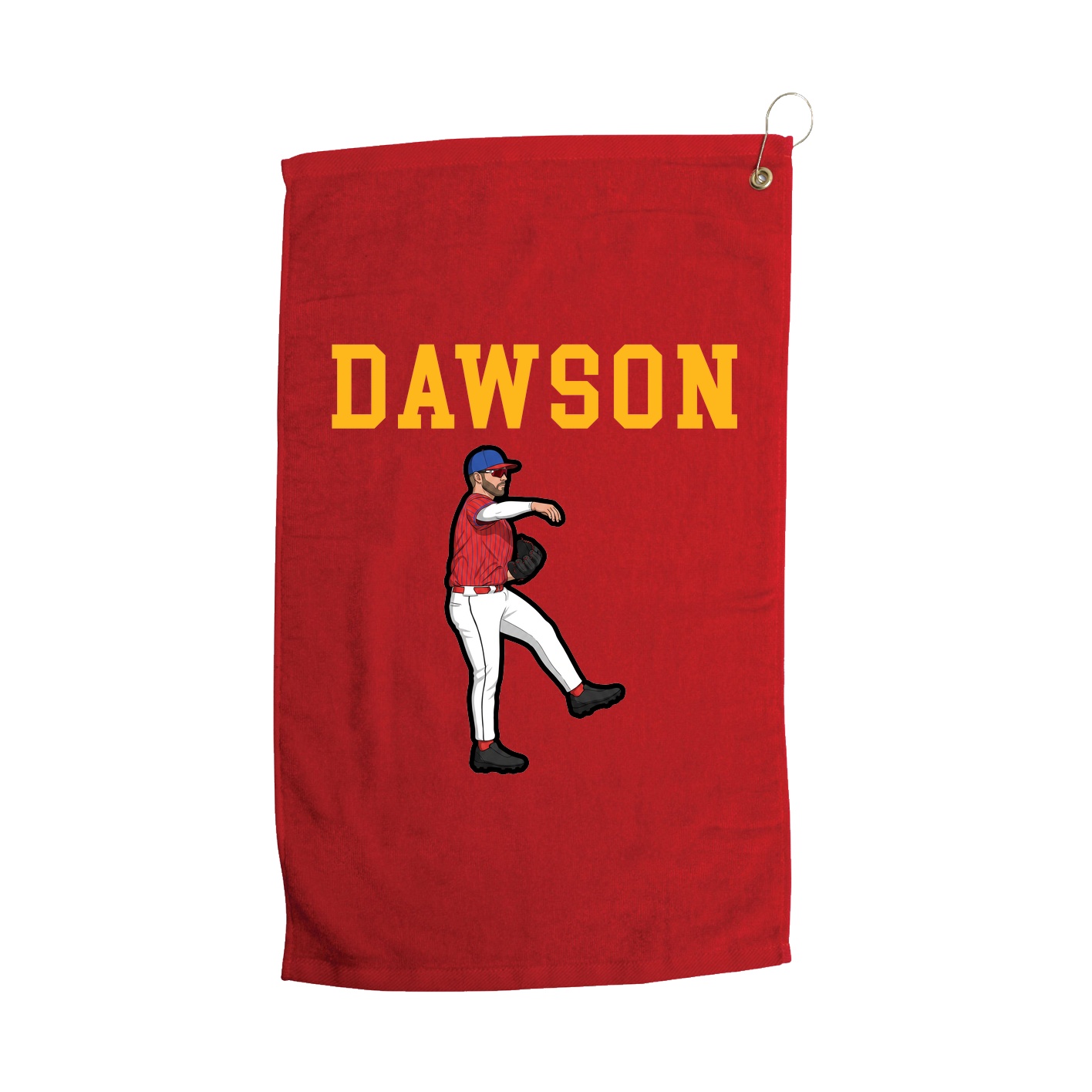 Golf Towel — Shirsey in Red