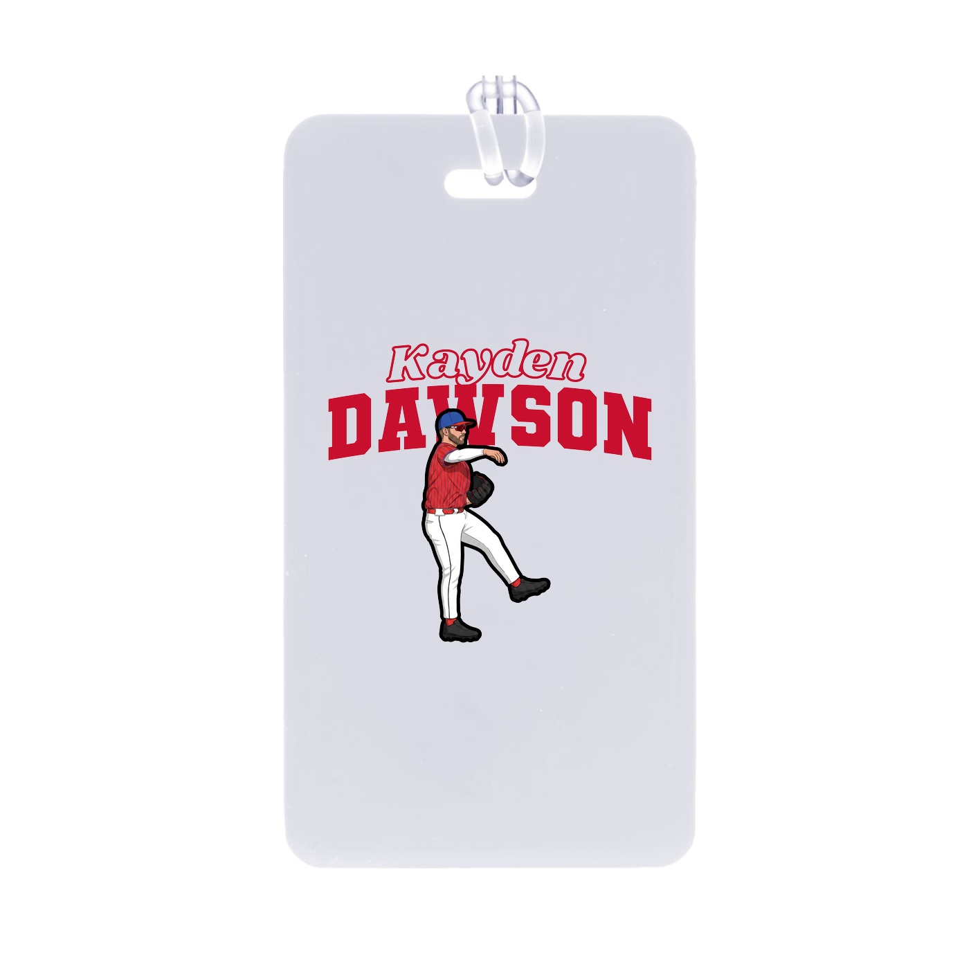 Bag Tag — Name Arch in Classic
