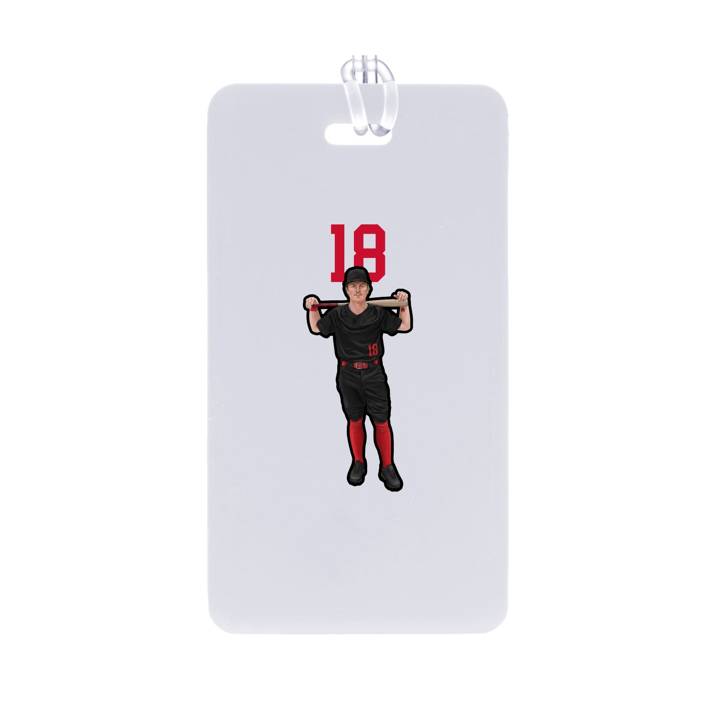 Bag Tag — Number Top in Classic
