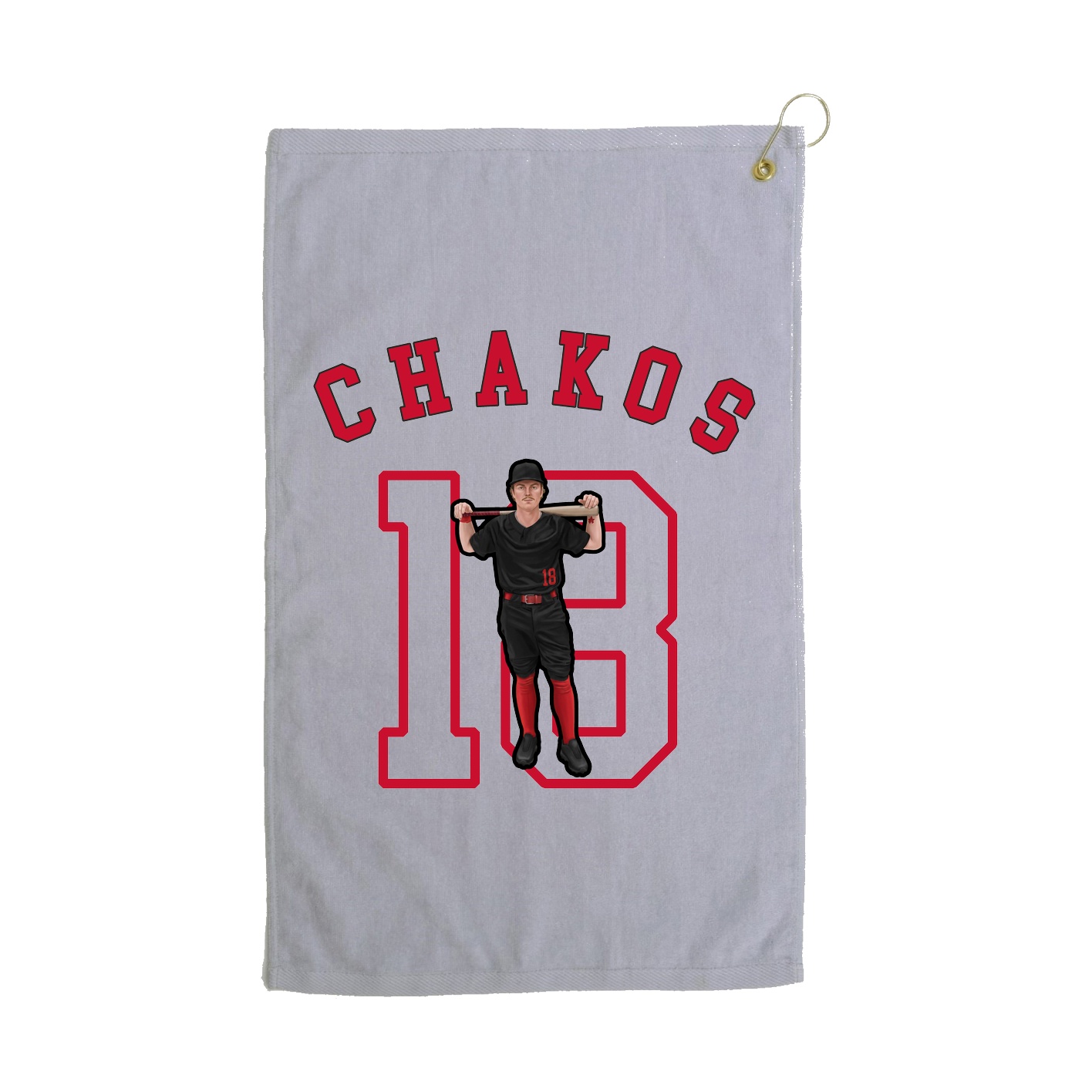 Golf Towel — Shirsey Arch in Grey