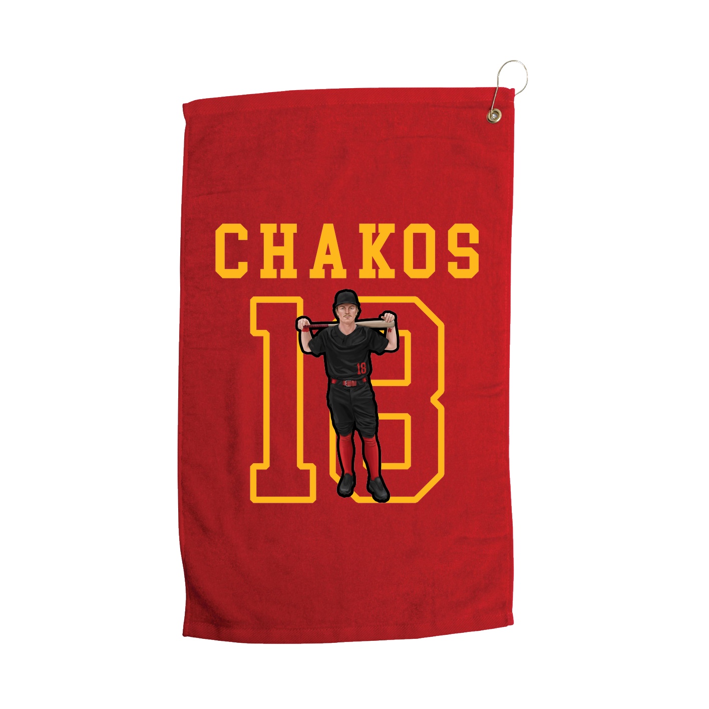 Golf Towel — Shirsey in Red