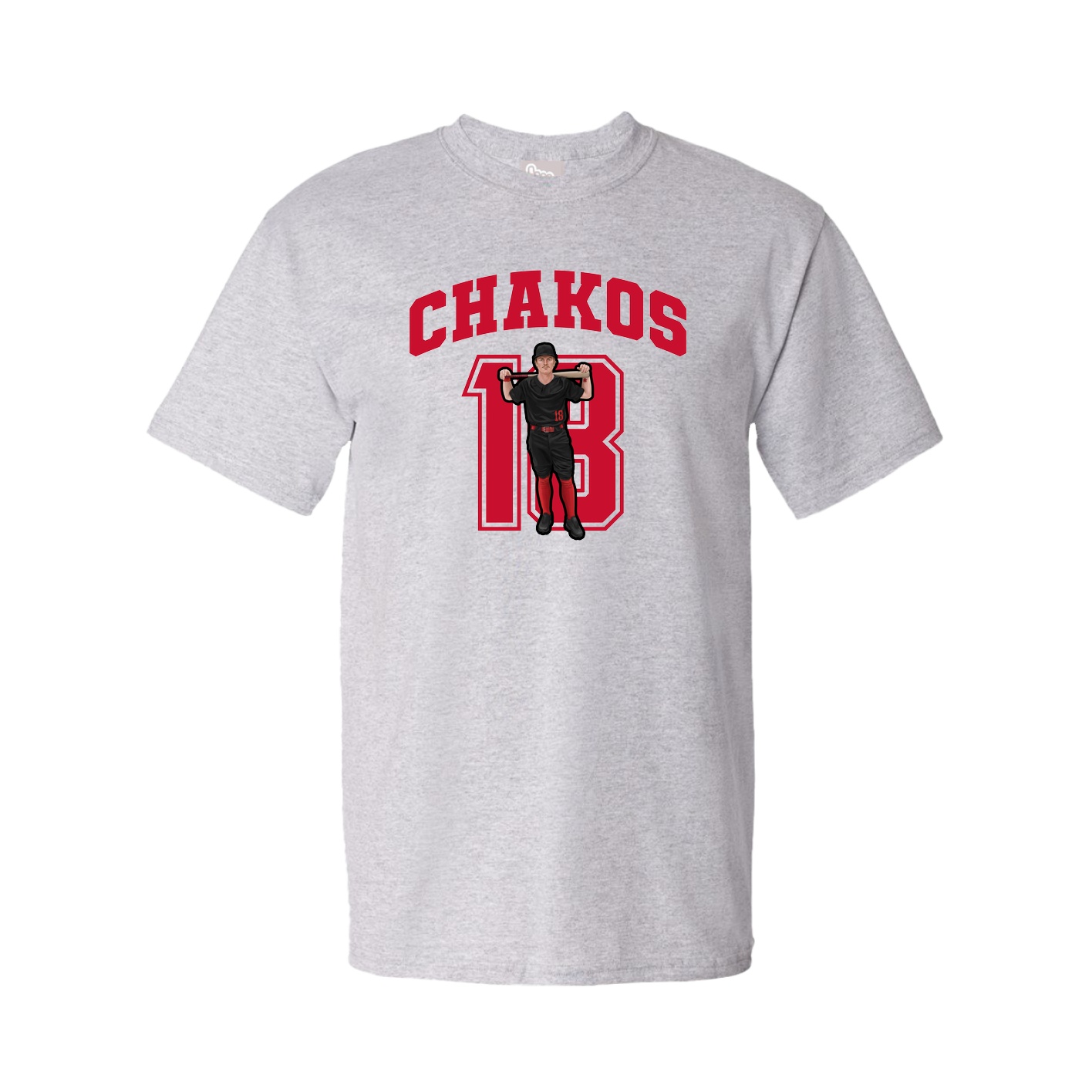 Tee — Number in Grey