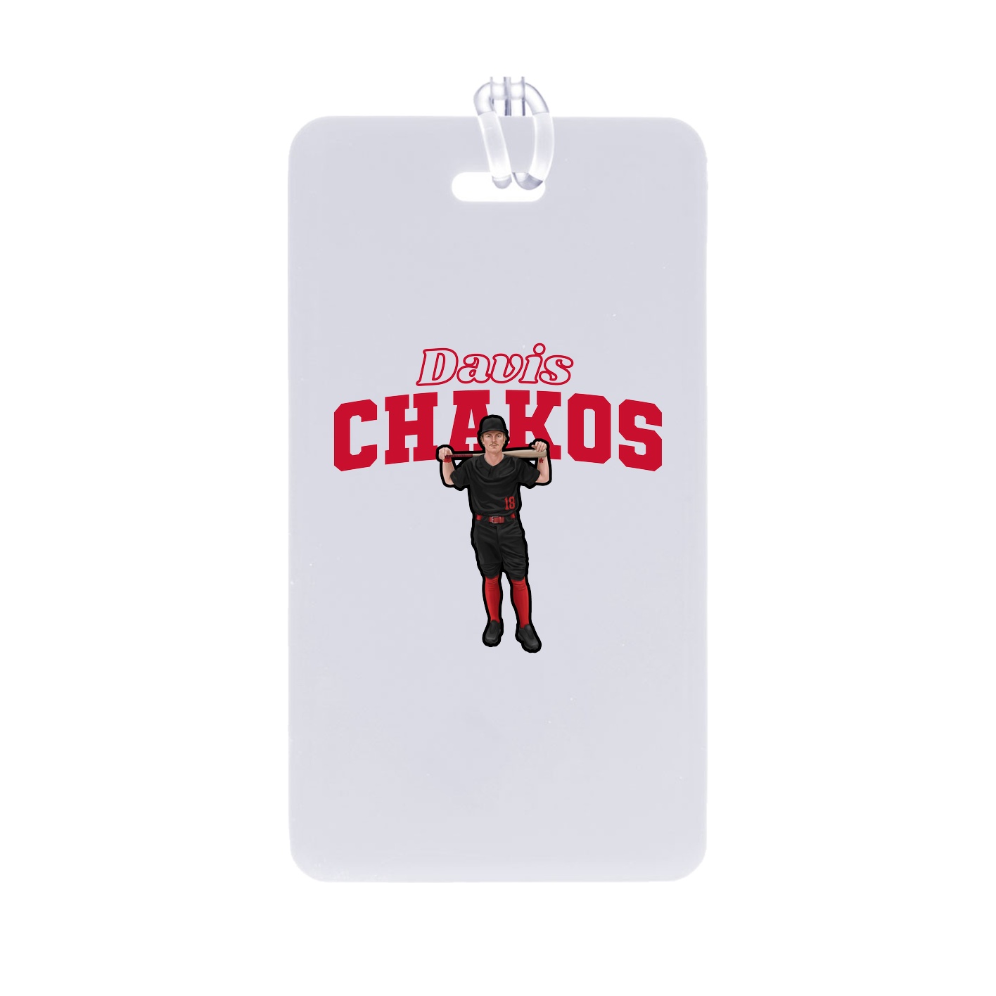 Bag Tag — Name Arch in Classic