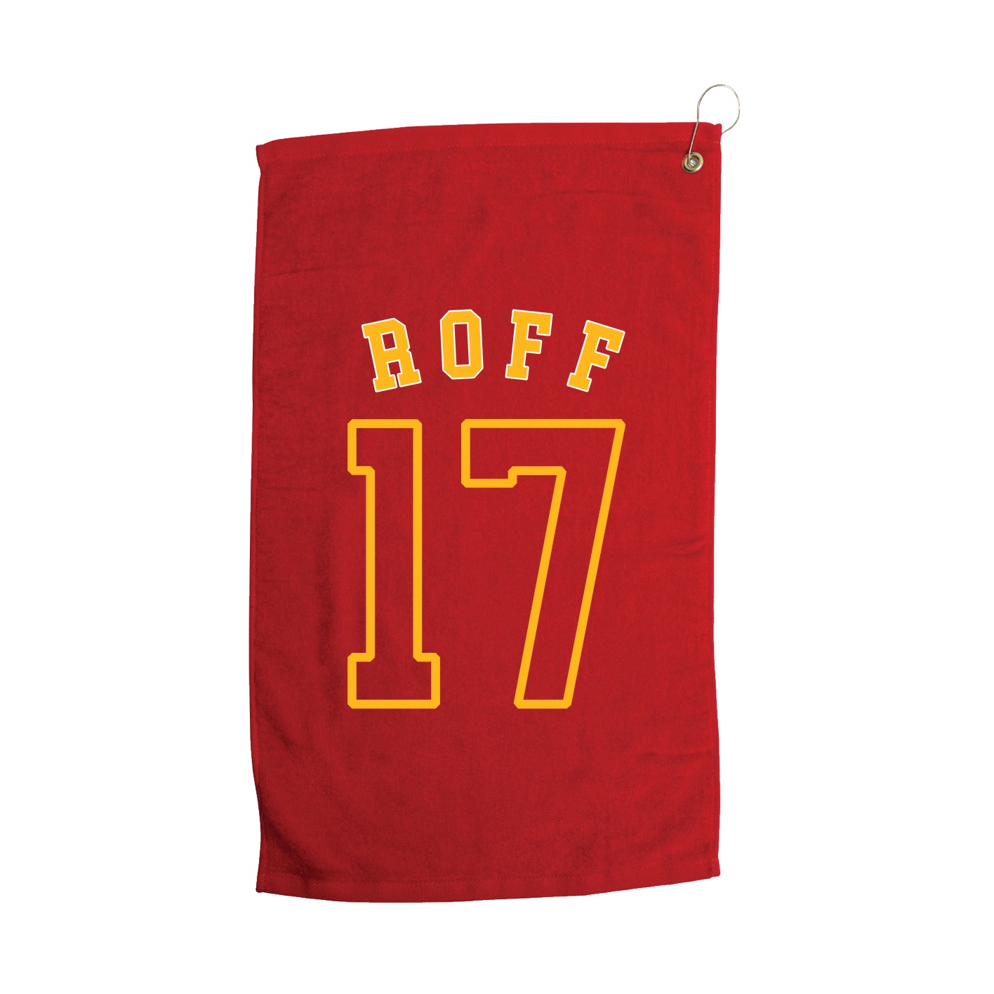 Golf Towel — Shirsey Arch in Red