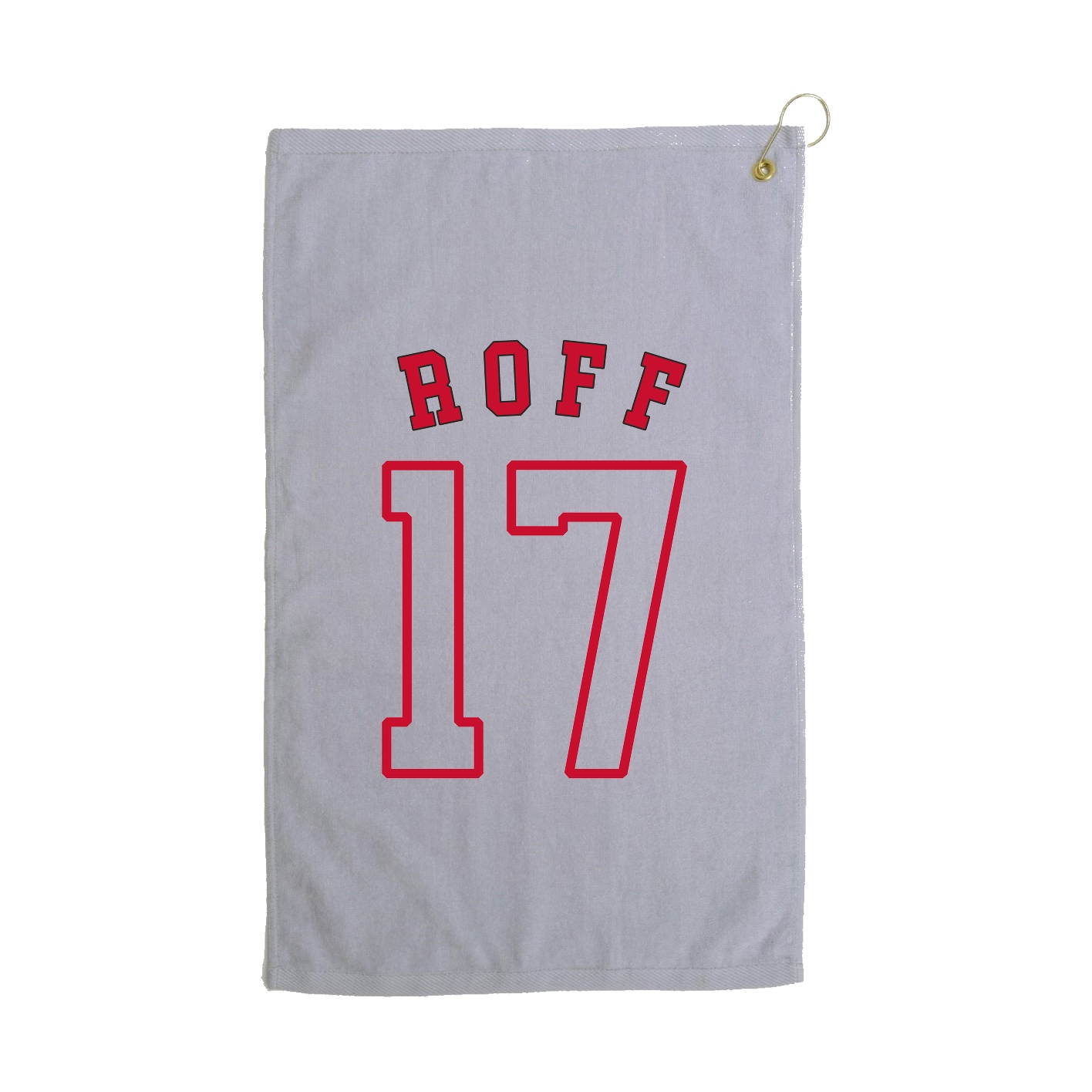 Golf Towel — Shirsey Arch in Grey