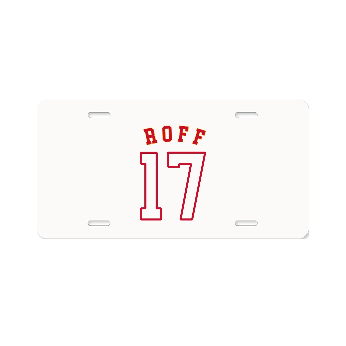 License Plate — Shirsey Arch in Classic
