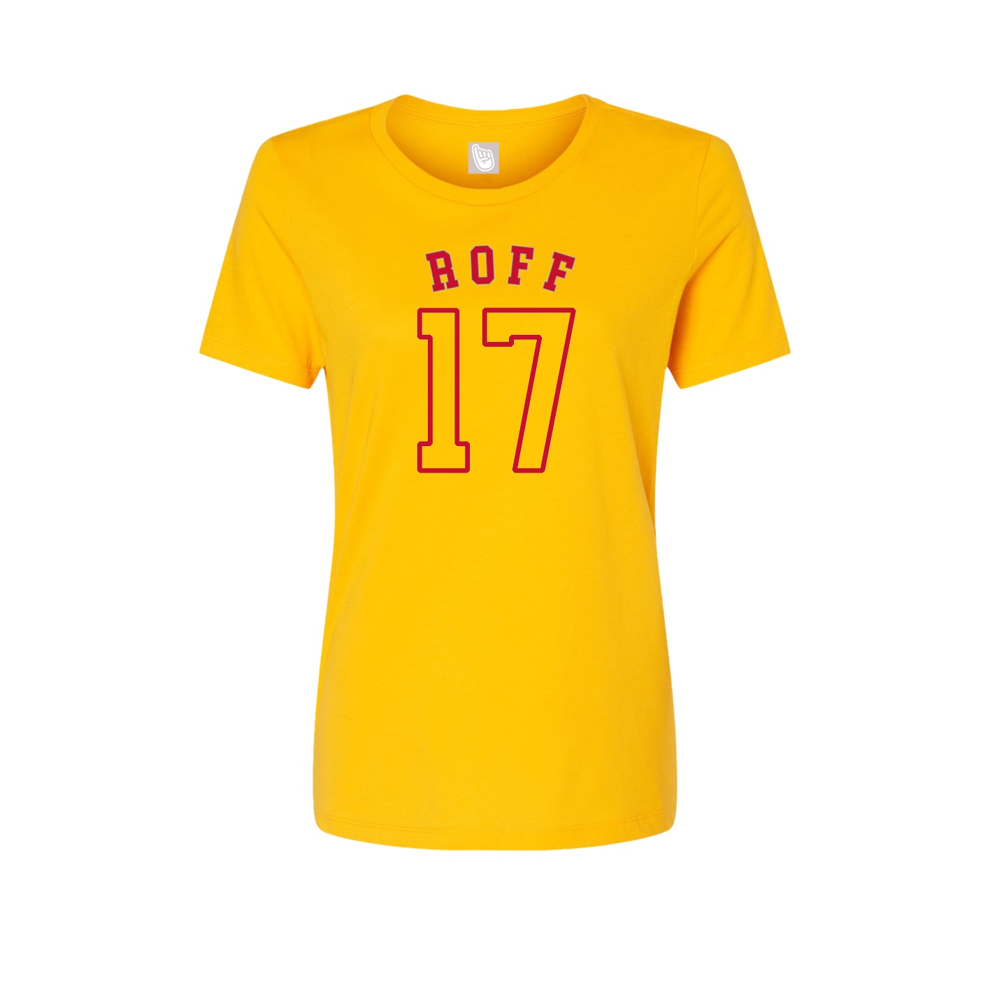 Womens Tee — Shirsey Arch in Gold