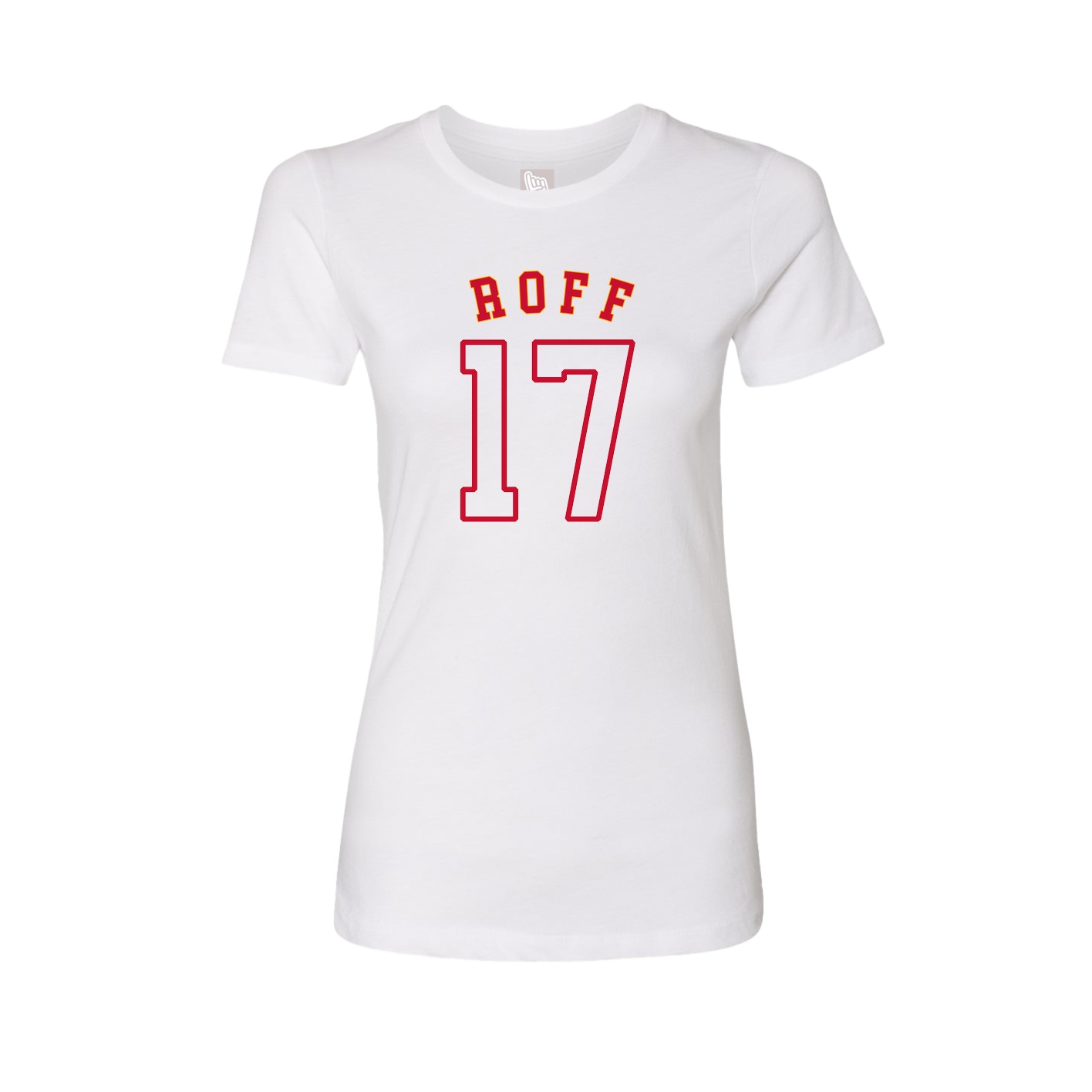 Womens Tee — Shirsey Arch in White