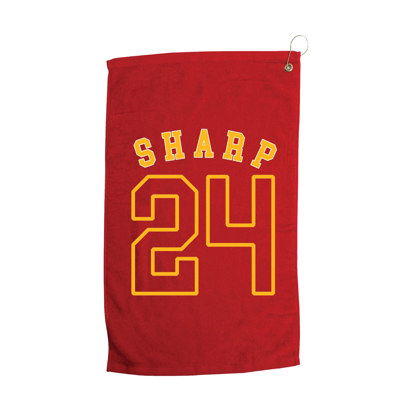 Golf Towel — Shirsey Arch in Red