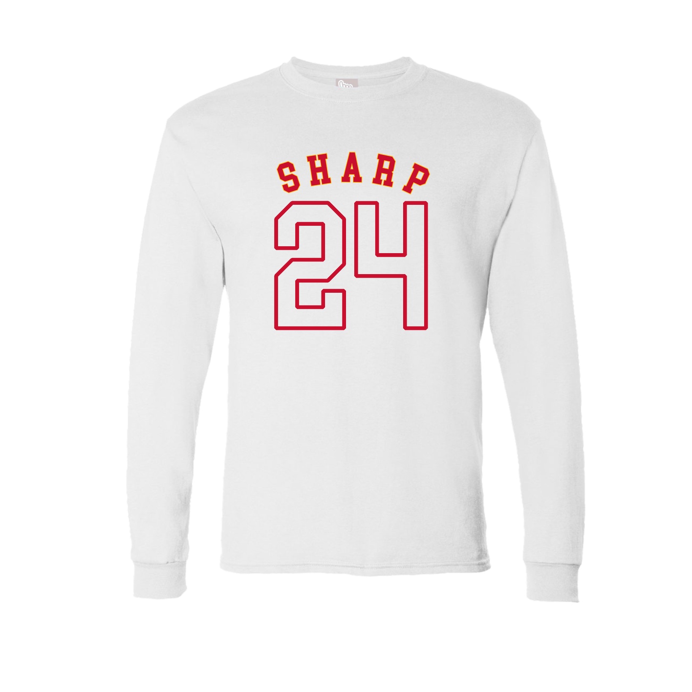 Long Sleeve Tee — Shirsey Arch in White