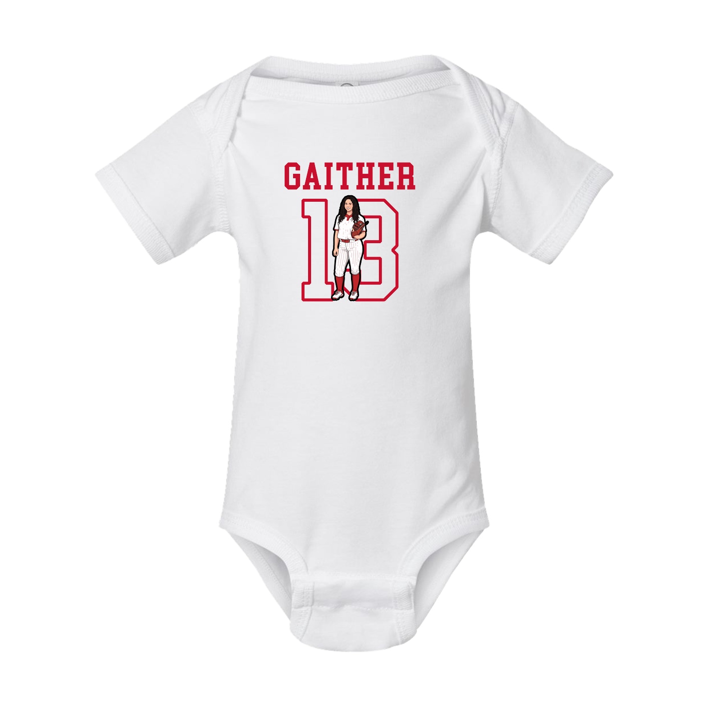 Baby Onesie — Shirsey in White