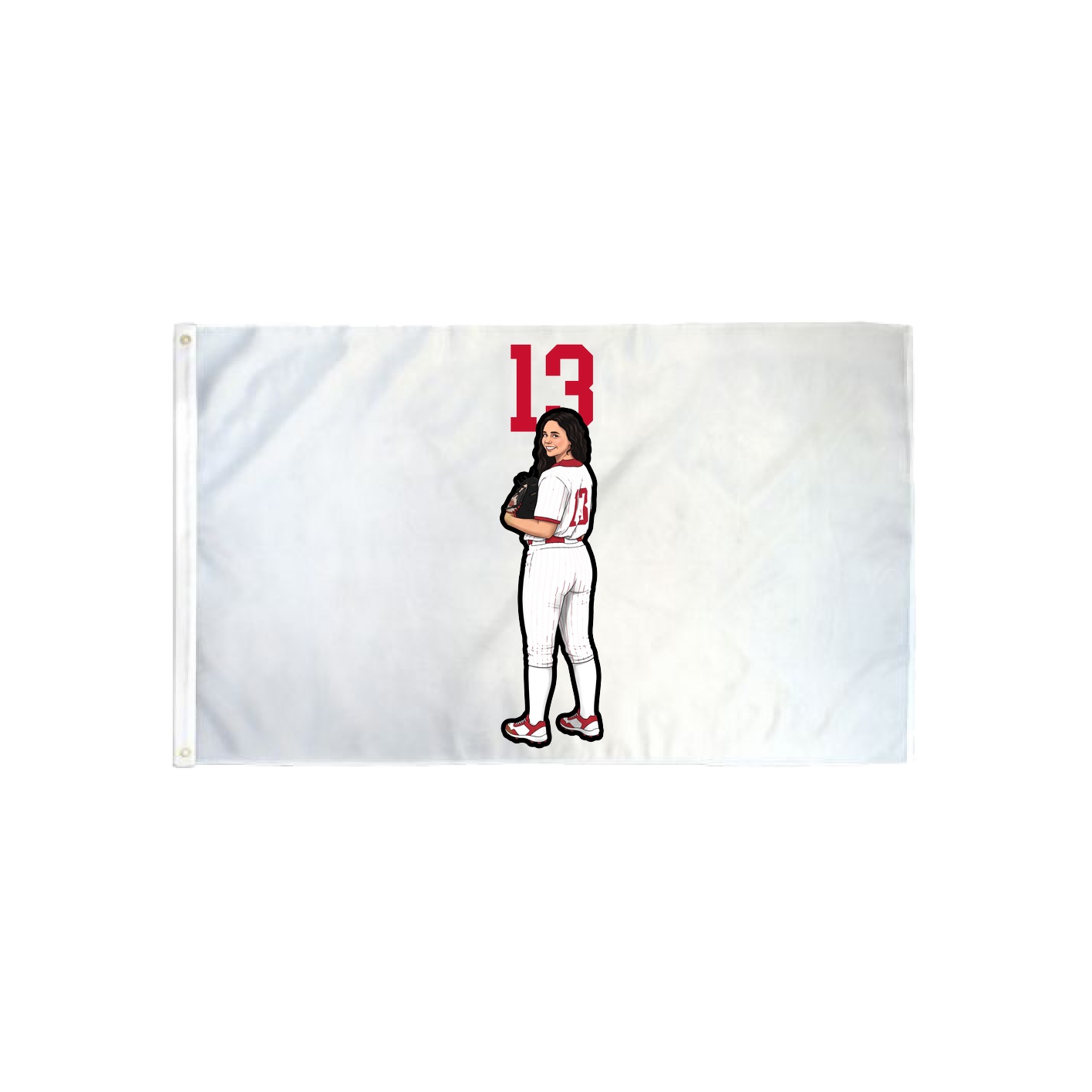 3x5 Flag — Number Top in Classic