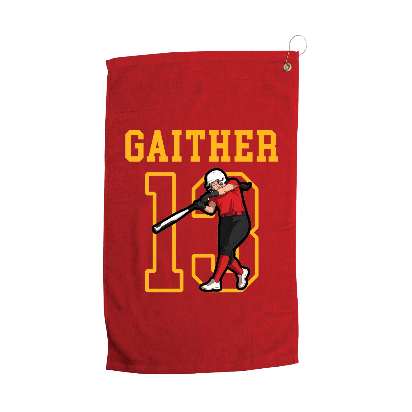 Golf Towel — Shirsey in Red