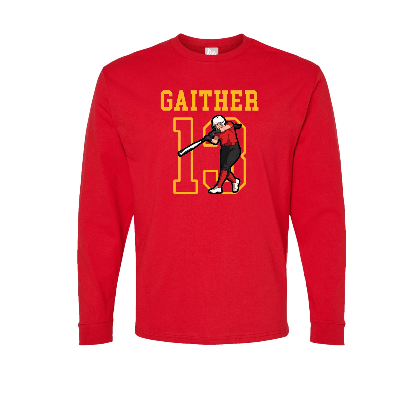 Long Sleeve Tee — Shirsey in Red