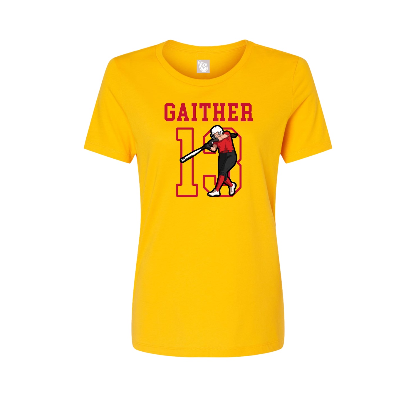 Fitted Women's Tee — Shirsey in Gold