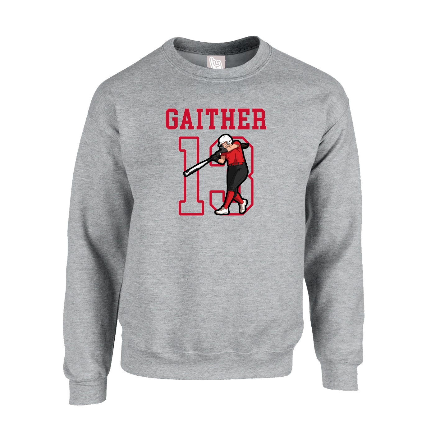 Fleece Crew — Shirsey in Grey