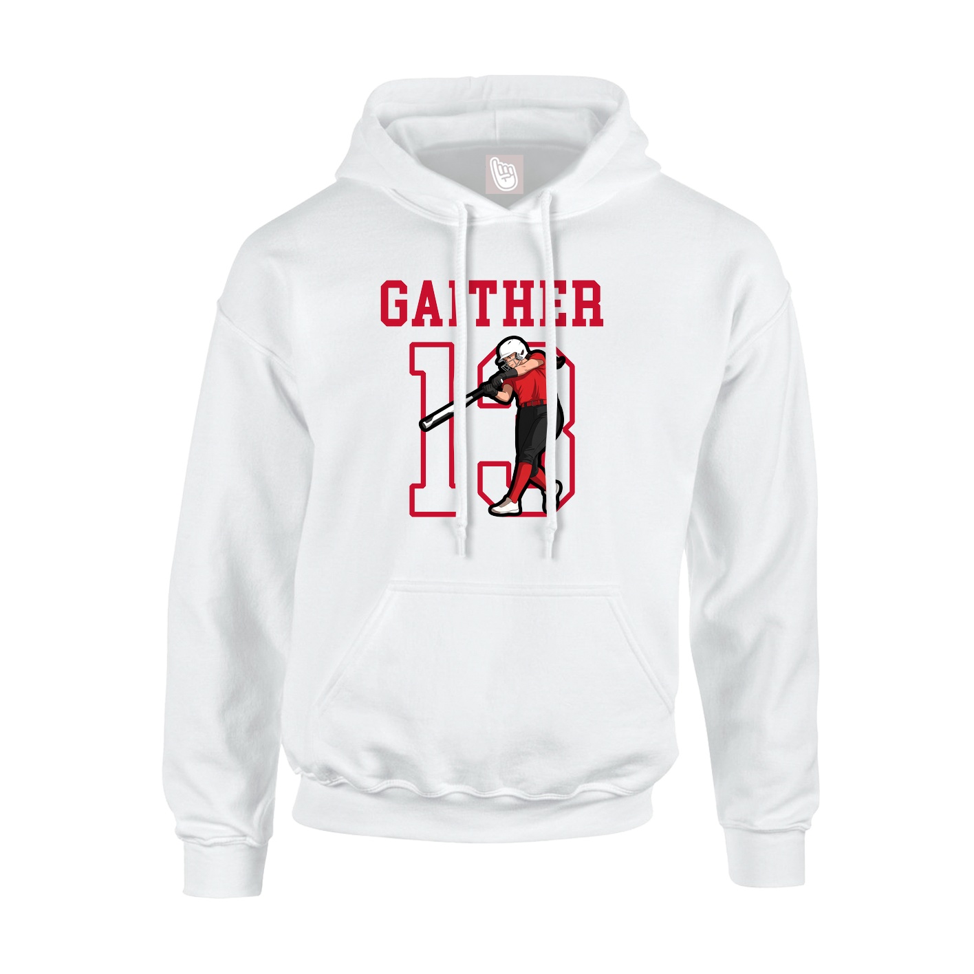 Youth Hoodie — Shirsey in White