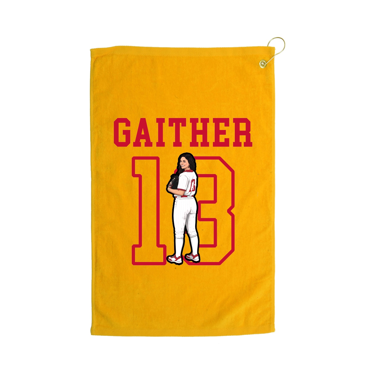Golf Towel — Shirsey in Gold