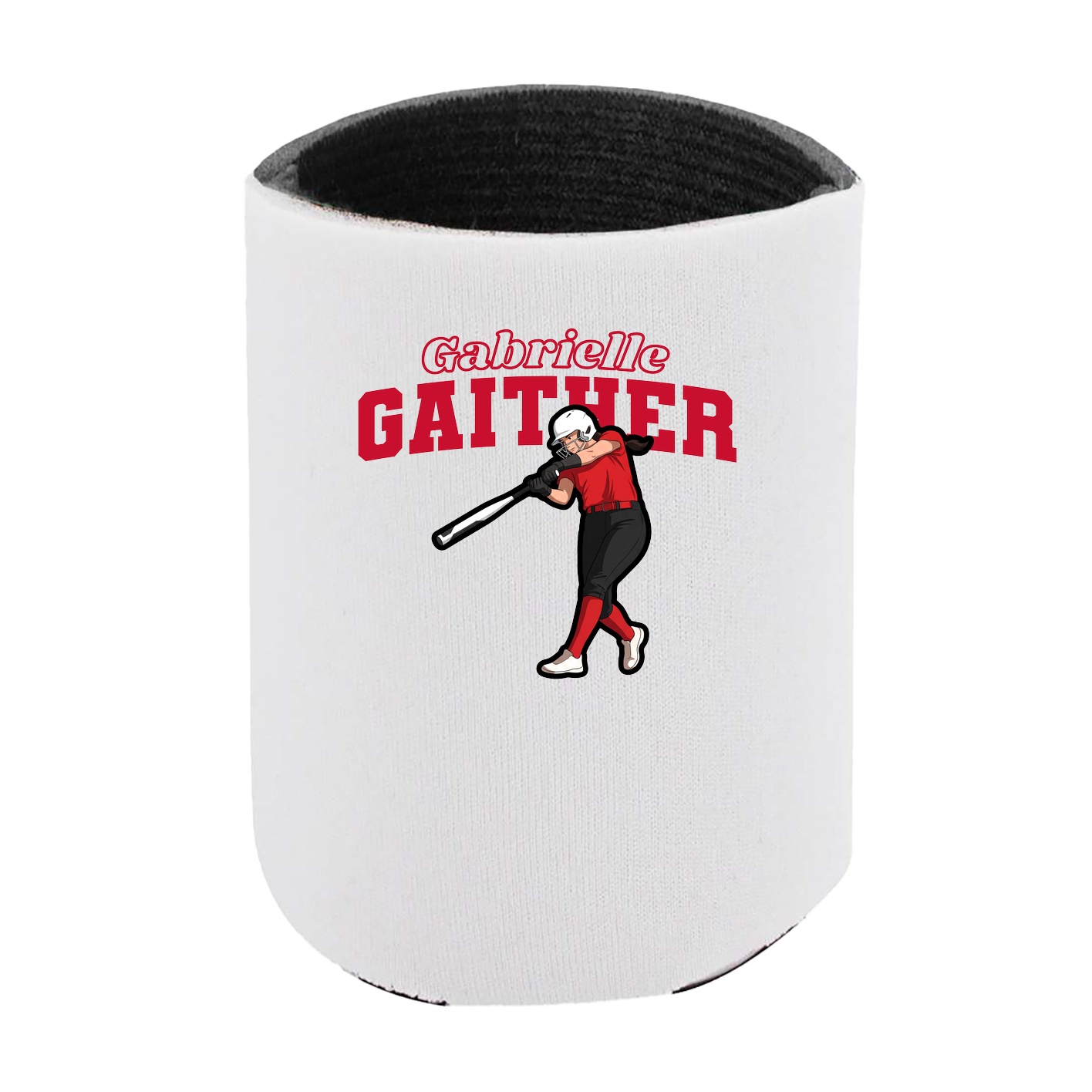 Can Holder — Name Arch in White