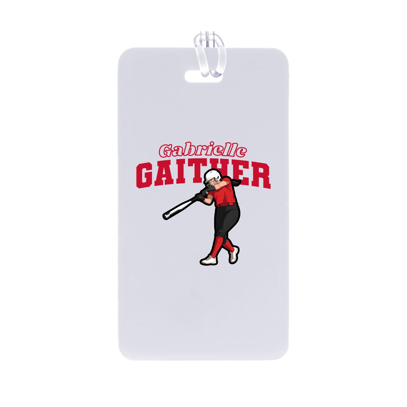Bag Tag — Name Arch in Classic