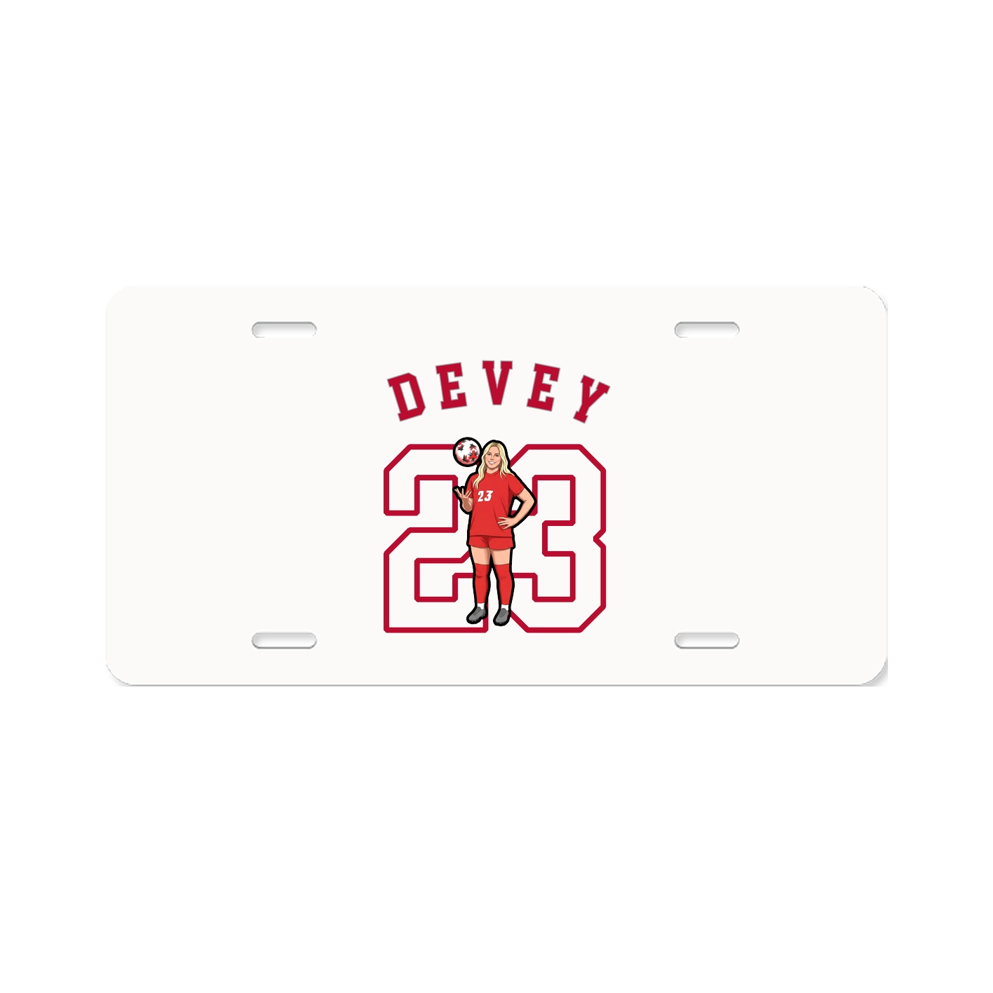 License Plate — Shirsey Arch in Classic