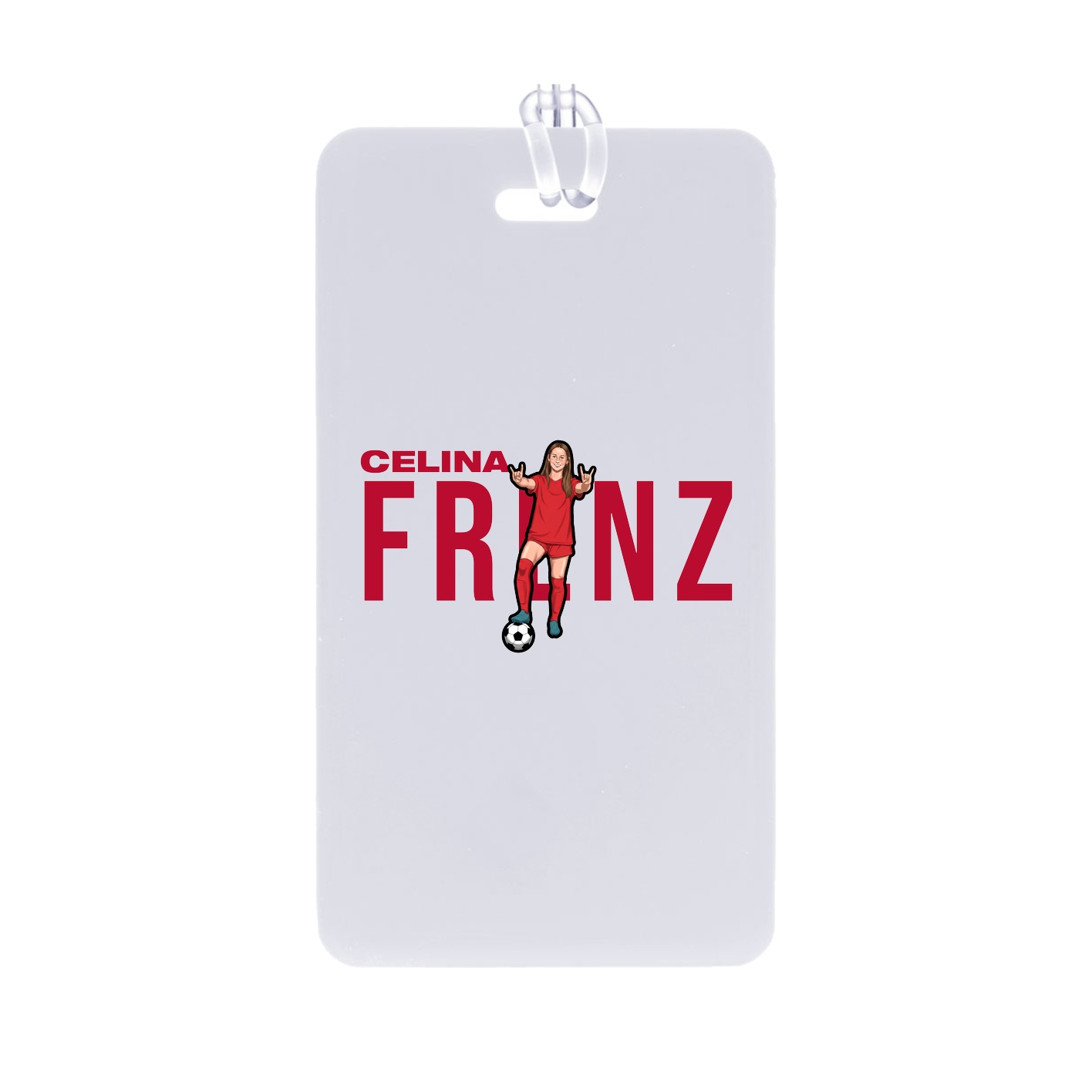 Bag Tag — Player Name in Classic