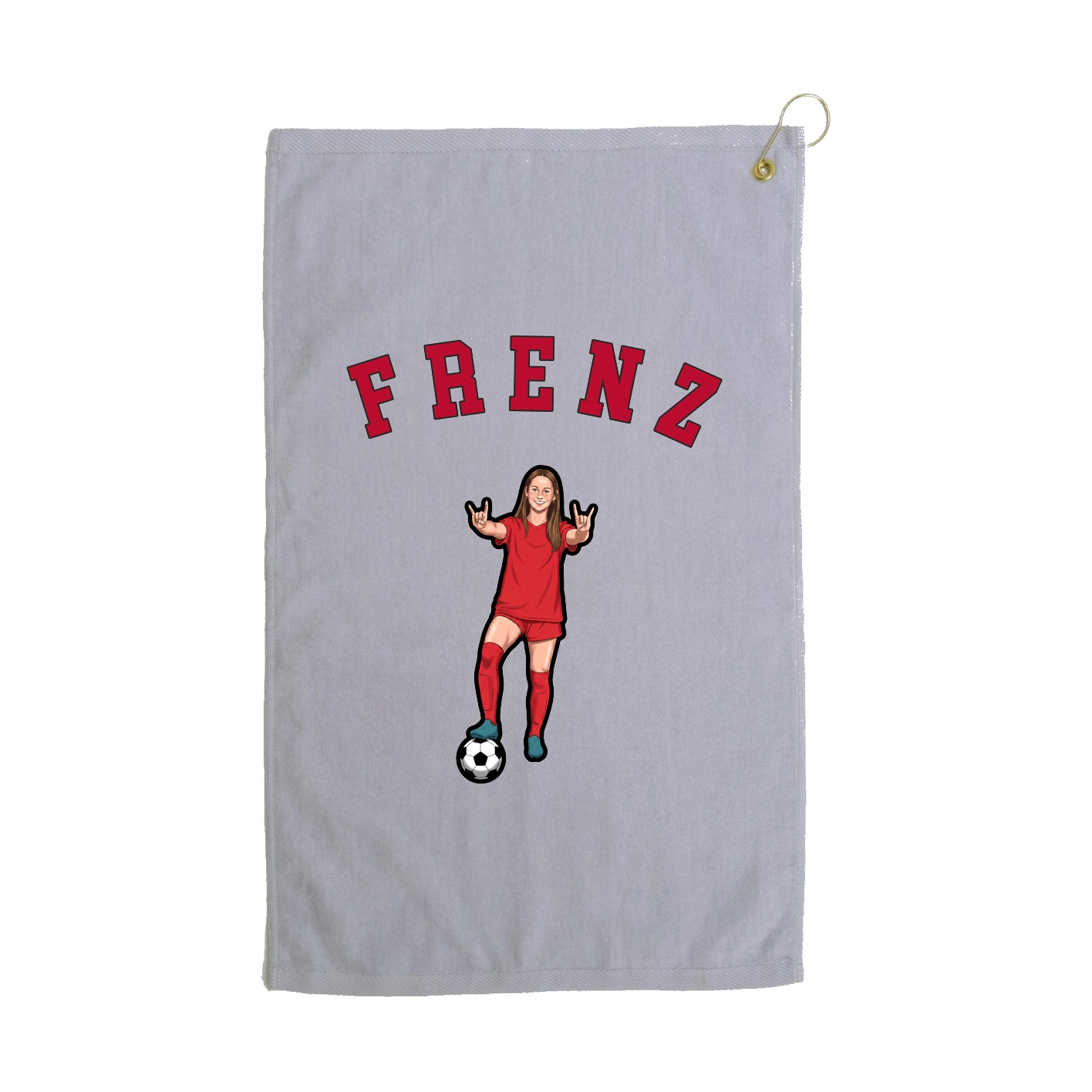 Golf Towel — Shirsey Arch in Grey