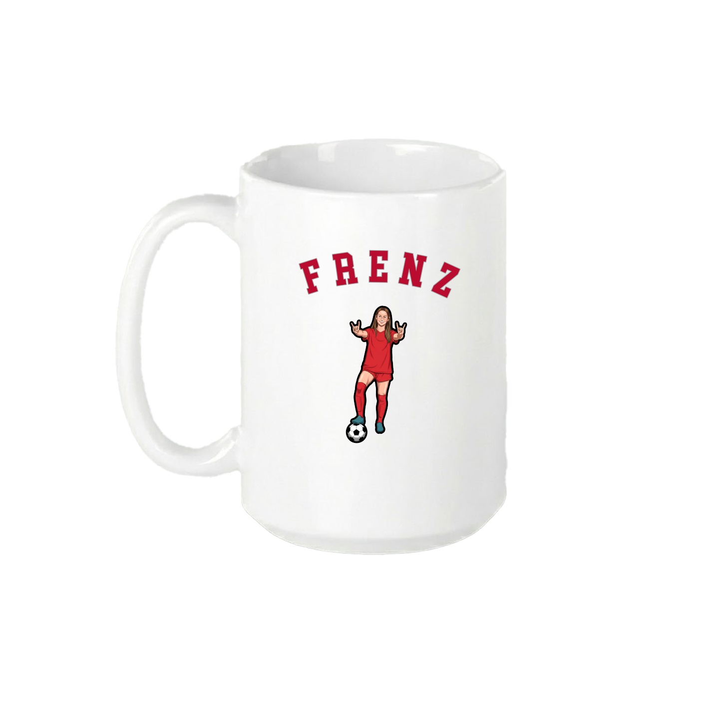 15oz Coffee Mug — Shirsey Arch in White