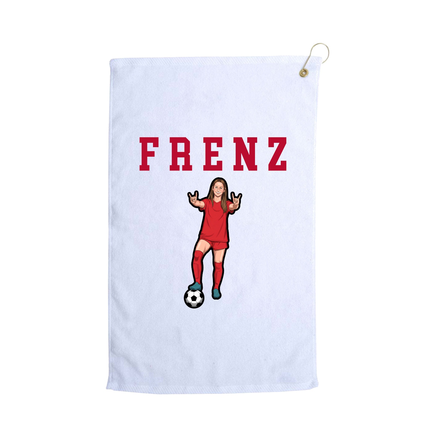 Golf Towel — Shirsey in White
