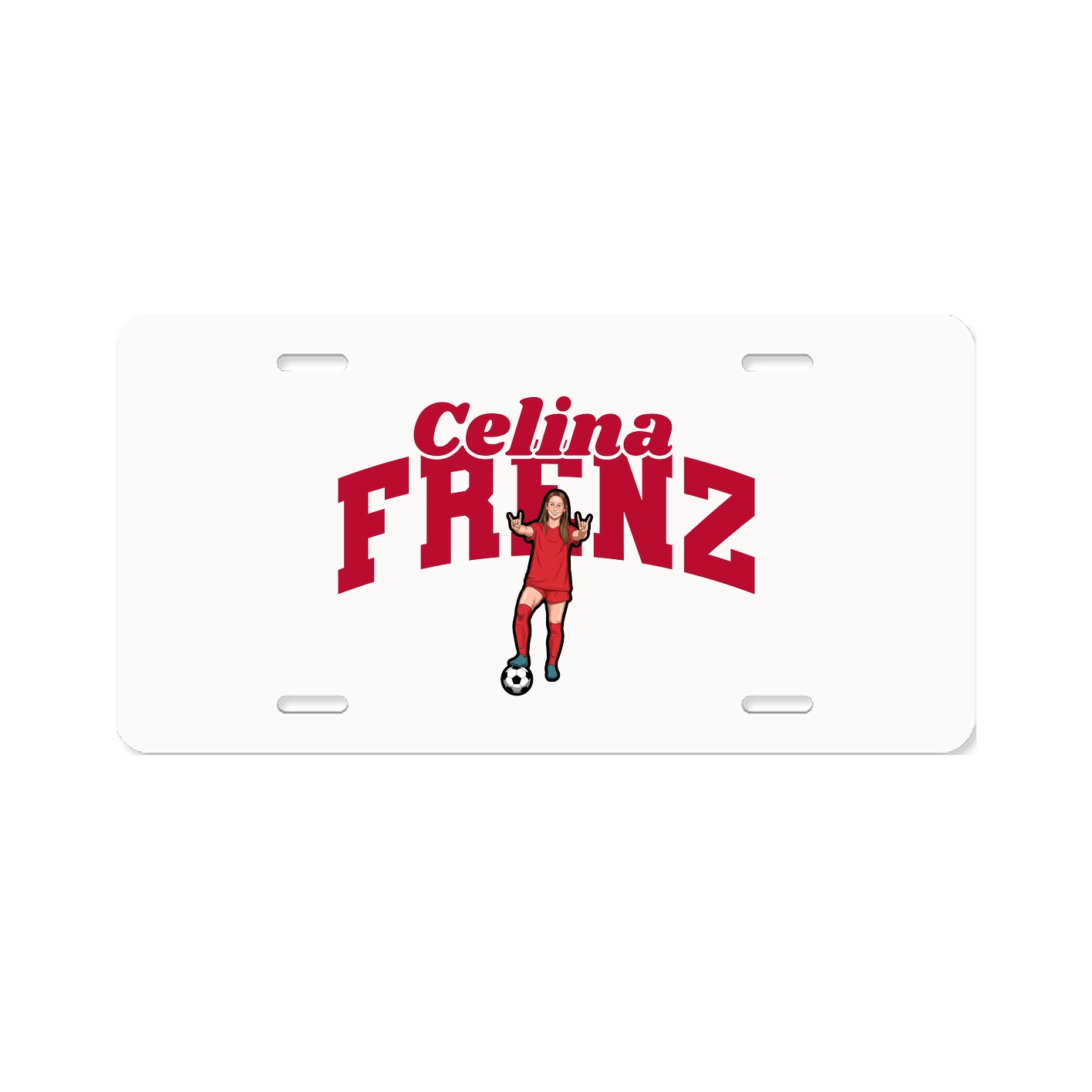 License Plate — Signature Arch in Classic