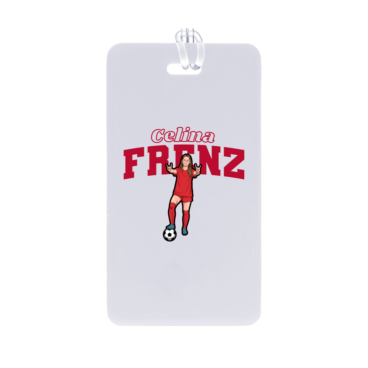 Bag Tag — Name Arch in Classic