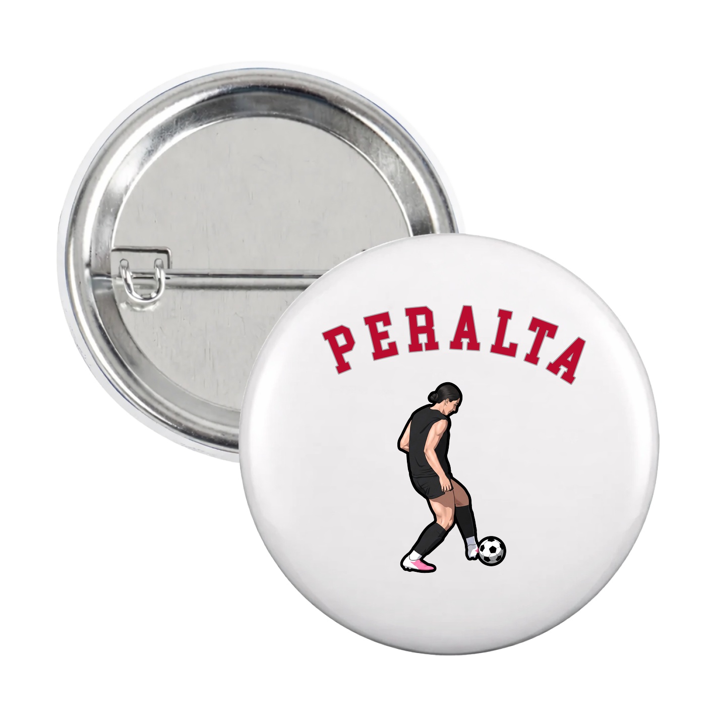 Game Day Button — Shirsey Arch in White